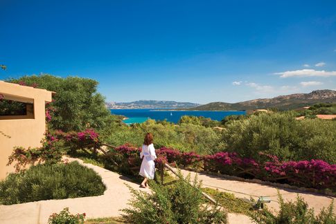 Die Aussicht vom Cala di Lepre.