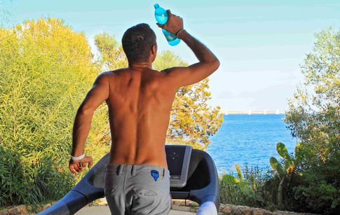 Fitness ist im Capo d'Orso möglich.