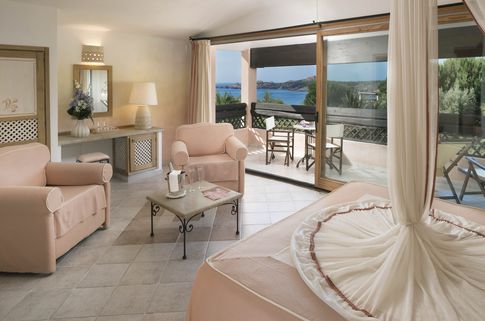 Die Hotelzimmer im Marinedda sind gut ausgestattet.