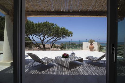 Terrasse der Suite Executive