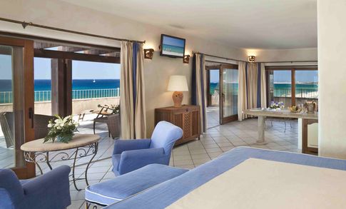 Präsidenten-Suite des Hotels La Duna Bianca