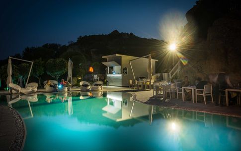 Wunderschne Vier-Sterne-Hotel Baia del Sole an einer der schnstens Kstenabschnitte Kalabriens